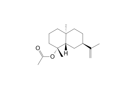 (4R,5S,7R,10S)-4-O-ACETYL-EUDESM-11-EN-4-OL