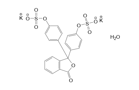 3,3-bis(p-hydroxyphenyl)phthalide, disulfate (ester), dipotassium salt, hydrated