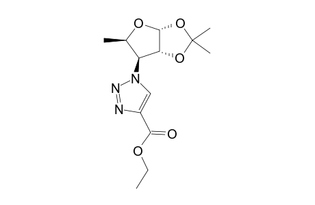 1-[(3aR,5R,6S,6aR)-2,2,5-trimethyl-3a,5,6,6a-tetrahydrofuro[4,5-d][1,3]dioxol-6-yl]triazole-4-carboxylic acid ethyl ester