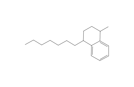 Naphthalene, 1-heptyl-1,2,3,4-tetrahydro-4-methyl-