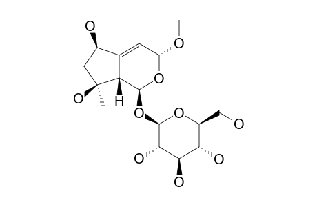 AJUREPTASIDE-C;4,5-ANHYDRO-3-ALPHA-METHOXY-DIHYDRO-HARPAGIDE