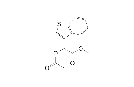 Ethyl 2-acetoxy-2-(benzo[b]thiophen-3-yl)acetate