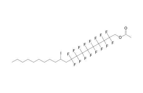 11-IODO-2,2,3,3,4,4,5,5,6,6,7,7,8,8,9,9-HEXADECAFLUORO-EICOSYL-1-ACETATE