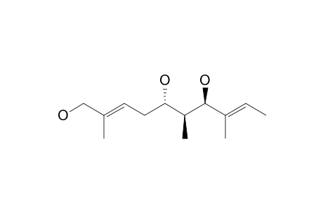 (5S,6S,7R,2E,8E)-2,6,8-TRIMETHYL-2,8-DECADIEN-1,5,7-TRIOL