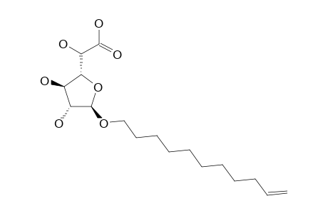 10'-UNDECENYL-BETA-D-GALACTOFURANOSIDURONIC-ACID