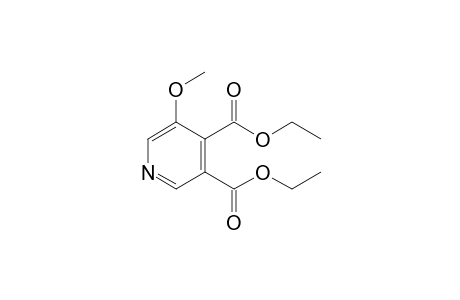 5-methoxy-3,4-pyridinecarboxylic acid, diethyl ester