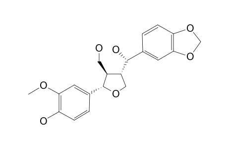 (7S,8R,7'S,8'S)-3-METHOXY-3',4'-METHYLENEDIOXY-7,9'-EPOXYLIGNANE-4,7',9-TRIOL