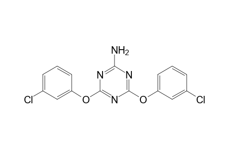 2-amino-4,6-bis(m-chlorophenoxy)-s-triazine