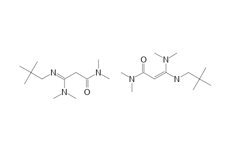 1,3-BIS-(DIMETHYLAMINO)-3-((2,2-DIMETHYLPROPYL)-IMINO)-PROPAN-1-ONE-AND-1,3-BIS-(DIMETHYLAMINO)-3-((2,2-DIMETHYLPROPYL)-AMINO)-PROPEN-1-ONE