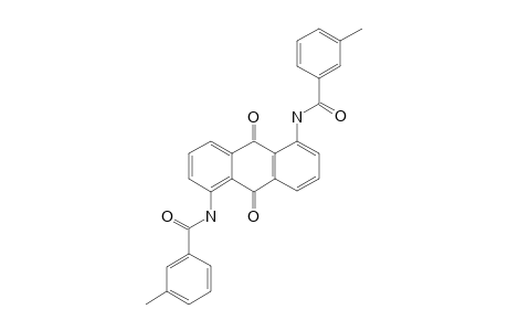 1,5-BIS-(3-METHYLBENZAMIDO)-ANTHRAQUINONE