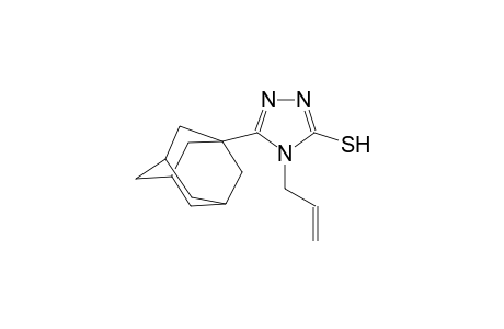 4H-1,2,4-triazole-3-thiol, 4-(2-propenyl)-5-tricyclo[3.3.1.1~3,7~]dec-1-yl-