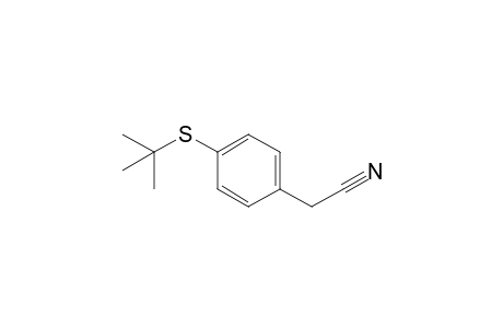 4-(tert-Butylthio)benzyl cyanide