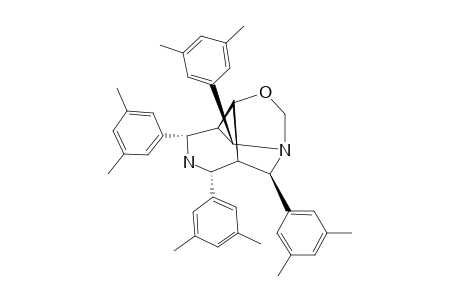 REL-(2R,4R,6S,11S)-2,4,6,11-TETRAKIS-(3,5-DIMETHYLPHENYL)-9-OXA-1,5-DIAZATRICYCLO-[5.3.1.0(3,8)]-UNDECANE