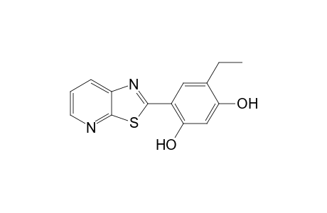 4-Ethyl-6-(1,3-thiazolo[5,4-b]pyridin-2-yl)benzene-1,3-diol