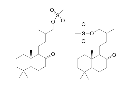 (13RS)-14-MESYLOXY-15,17-DINOR-LABDAN-8-ONE