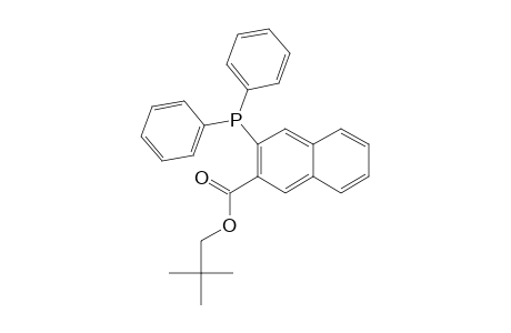 3-DIPHENYLPHOSPHANYL-NAPHTHALENE-2-CARBOXYLIC-ACID-2,2-DIMETHYL-PROPYLESTER