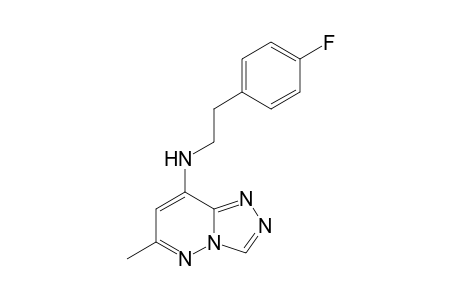 N-(4-Fluorophenethyl)-6-methyl-[1,2,4]triazolo[4,3-b]pyridazin-8-amine