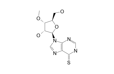 3'-O-METHYL-6-THIOINOSINE