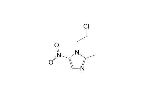 1-(2-CHLORETHYL)-2-METHYL-5-NITRO-IMIDAZOLE