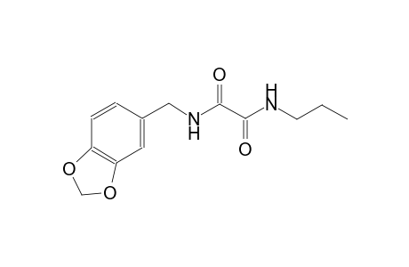 Ethanediamide, N-(1,3-benzodioxol-5-ylmethyl)-N'-propyl-