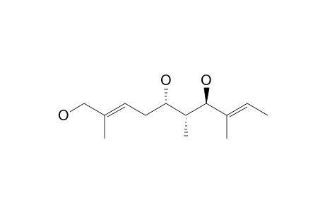 (5S,6R,7R,2E,8E)-2,6,8-TRIMETHYL-2,8-DECADIEN-1,5,7-TRIOL