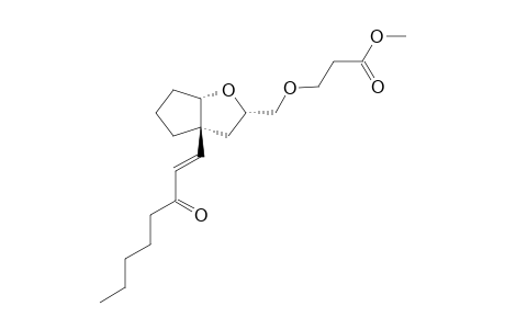 METHYL_3-(5-((E)-3-OXO-1-OCTENYL)-((1-RS,3-RS,5-RS)-2-OXABICYCLO-[3.3.0]-OCTAN-3-YL)-METHOXY)-PROPIONATE