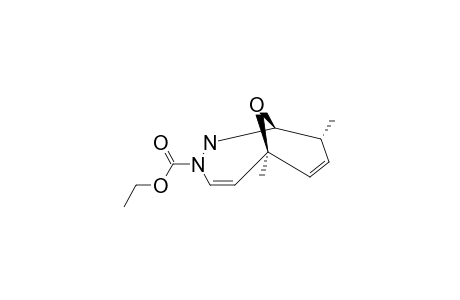 [1-ALPHA,6-ALPHA,9-BETA]-6,9-DIMETHYL-3-ETHOXYCARBONYL-10-OXA-2,3-DIAZABICYClO-[4.3.1]-DECA-4,7-DIENE