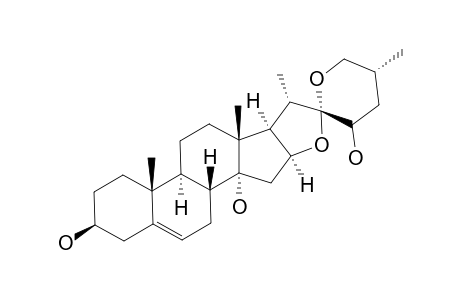 SIBIRICOGENIN;(23S,25R)-3-BETA,14-ALPHA,23-TRIHYDROXY-SPIROSTAN-5-ENE