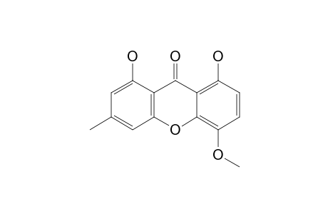 1,8-DIHYDROXY-5-METHOXY-3-METHYLXANTHONE