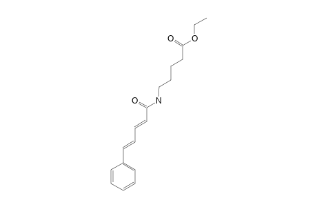 ETHYL-5-[[(2E,4E)-5-PHENYL-PENTA-2,4-DIENOYL]-AMINO]-PENTANOATE