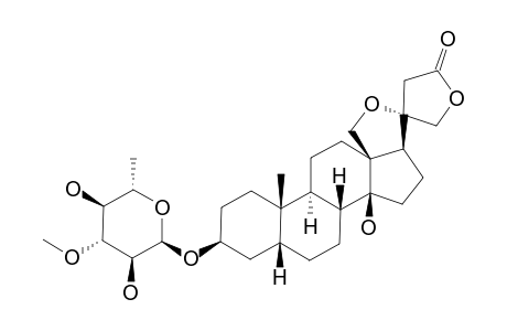 (20-S)-18,20-EPOXY-DIGITOXIGENIN_ALPHA-L-THEVETOSIDE