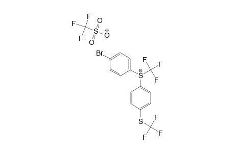 (4-BROMOPHENYL)-[4-(TRIFLUOROMETHYLSULFANYL)-PHENYL]-S-TRIFLUOROMETHYLSULFONIUM-TRIFLUOROMETHANESULFONATE