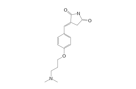 [4-(3-DIMETHYLAMINOPROPOXY)-BENZYLIDENE]-SUCCINIMIDE