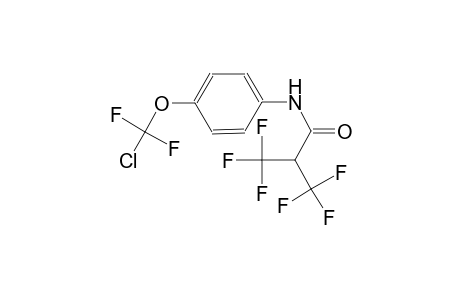 N-[4-(Chloro-difluoro-methoxy)-phenyl]-3,3,3-trifluoro-2-trifluoromethyl-propionamide