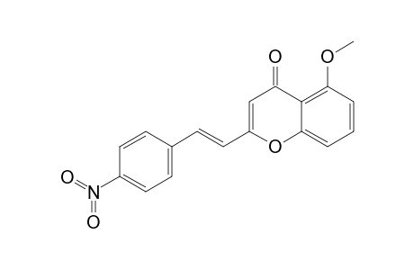 5-METHOXY-4'-NITRO-2-STYRYLCHROMONE