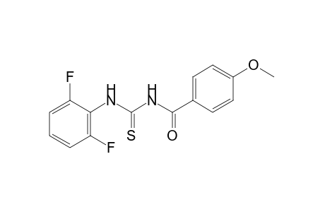 1-(p-anisoyl)-3-(2,6-difluorophenyl)-2-thiourea