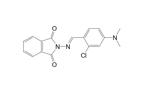 N-[2-chloro-4-(dimethylamino)benzylidene] aminophthalimide