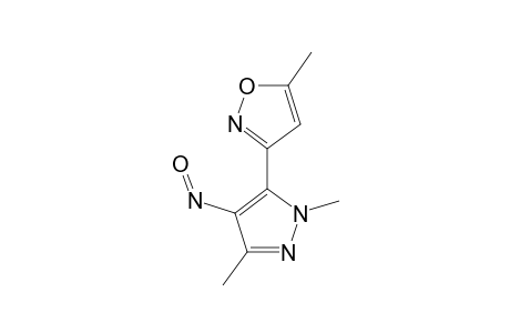 3-(1,3-DIMETHYL-4-NITROSO-1H-5-PYRAZOLYL)-5-METHYL-ISOXAZOLE