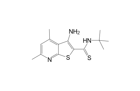 4,6-Dimethyl-3-aminothieno[2,3-b]pyridine-2-N-(t-butyl)thiamide