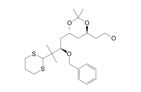 2-[6-(2-BENZYLOXY-3-[1,3]-DITHIAN-2-YL-3-METHYL-BUTYL)-2,2-DIMETHYL-[1,3]-DIOXAN-4-YL]-ETHANOL