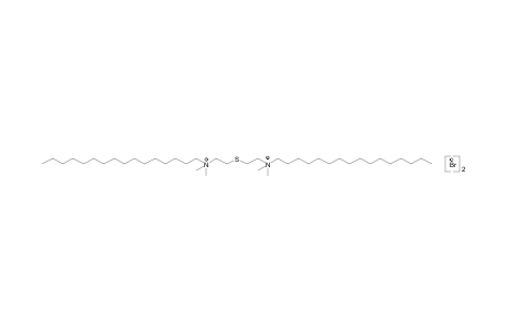 (thiodiethylene)bis[dimethylhexadecylammonium]dibromide