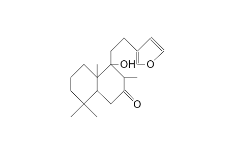 2(1H)-NAPHTHALENONE, 4-[2-(3-FURANYL)ETHYL]OCTAHYDRO-4-HYDROXY-3,4A,8,