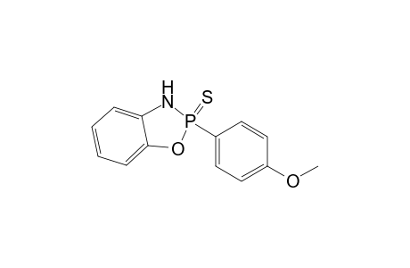 2,3-Dihydro-2-(4-methoxyphenyl)-1,3,2-benzoxazaphosphole-2-sulfide