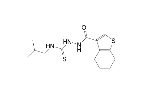 N-isobutyl-2-(4,5,6,7-tetrahydro-1-benzothien-3-ylcarbonyl)hydrazinecarbothioamide