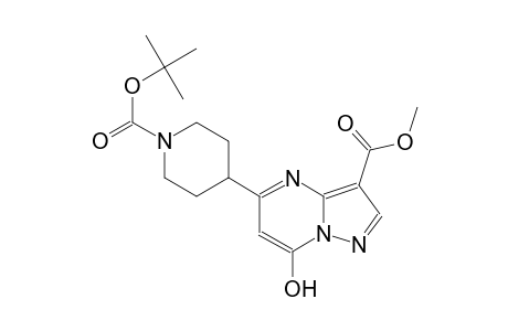 pyrazolo[1,5-a]pyrimidine-3-carboxylic acid, 5-[1-[(1,1-dimethylethoxy)carbonyl]-4-piperidinyl]-7-hydroxy-, methyl ester