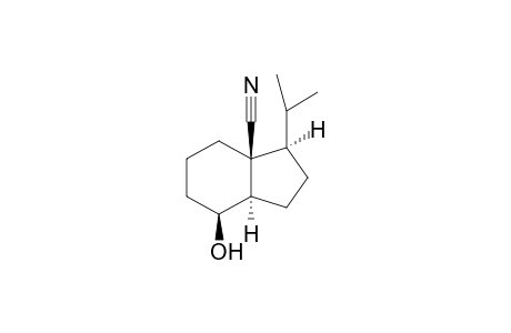 Des-A,B-23,24-dinorcholane-18-nitrile-8.beta.-ol