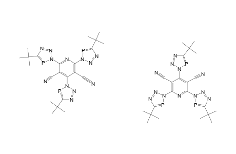 2,4,6-TRIS-(3-H-1,2,3,4-TRIAZAPHOSPHOLO)-3,5-CYANOPYRIDINE;MIXTURE_ROTAMERS_1_AND_2