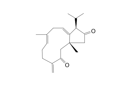 (1R*,12R*)-DOLABELLA-4(16),7,10-TRIENE-3,13-DIONE