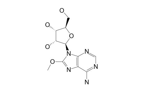 8-METHOXYADENOSINE;8-OME-A