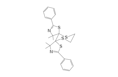 4,4,10,10-TETRAMETHYL-2,8-DIPHENYL-1,7,11,14-TETRATHIA-3,9-DIAZASPIRO-[4.0.4.4]-TETRADECA-2,8-DIENE